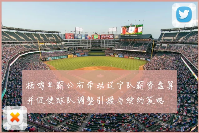 杨鸣年薪公布牵动辽宁队薪资盘算并促使球队调整引援与续约策略